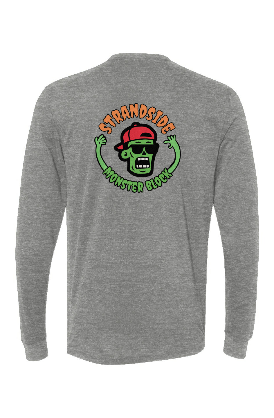 Sueded Long Sleeve Crew