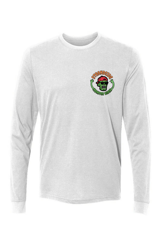 Sueded Long Sleeve Crew